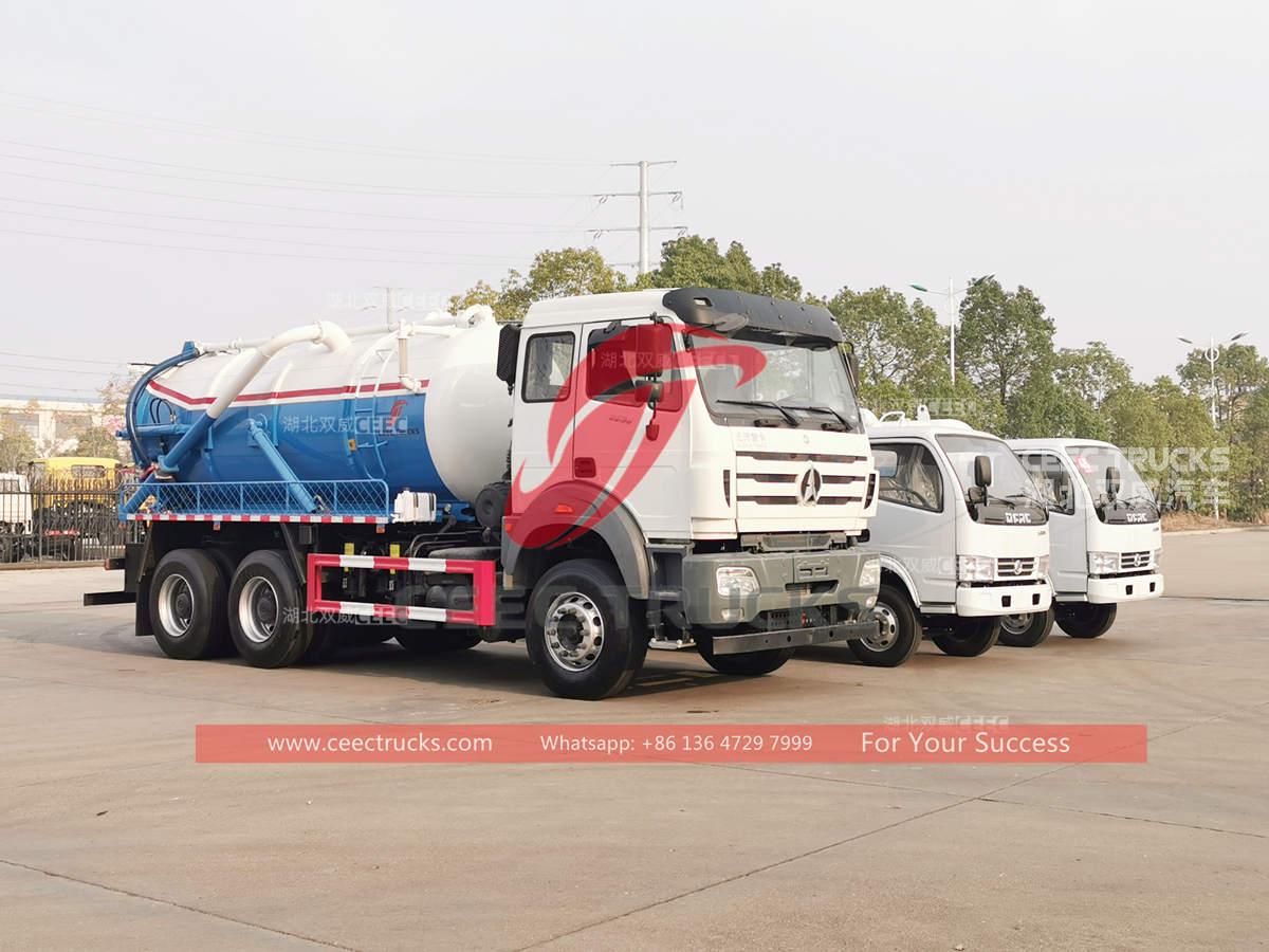 3 units vacuum tank trucks exported to Congo