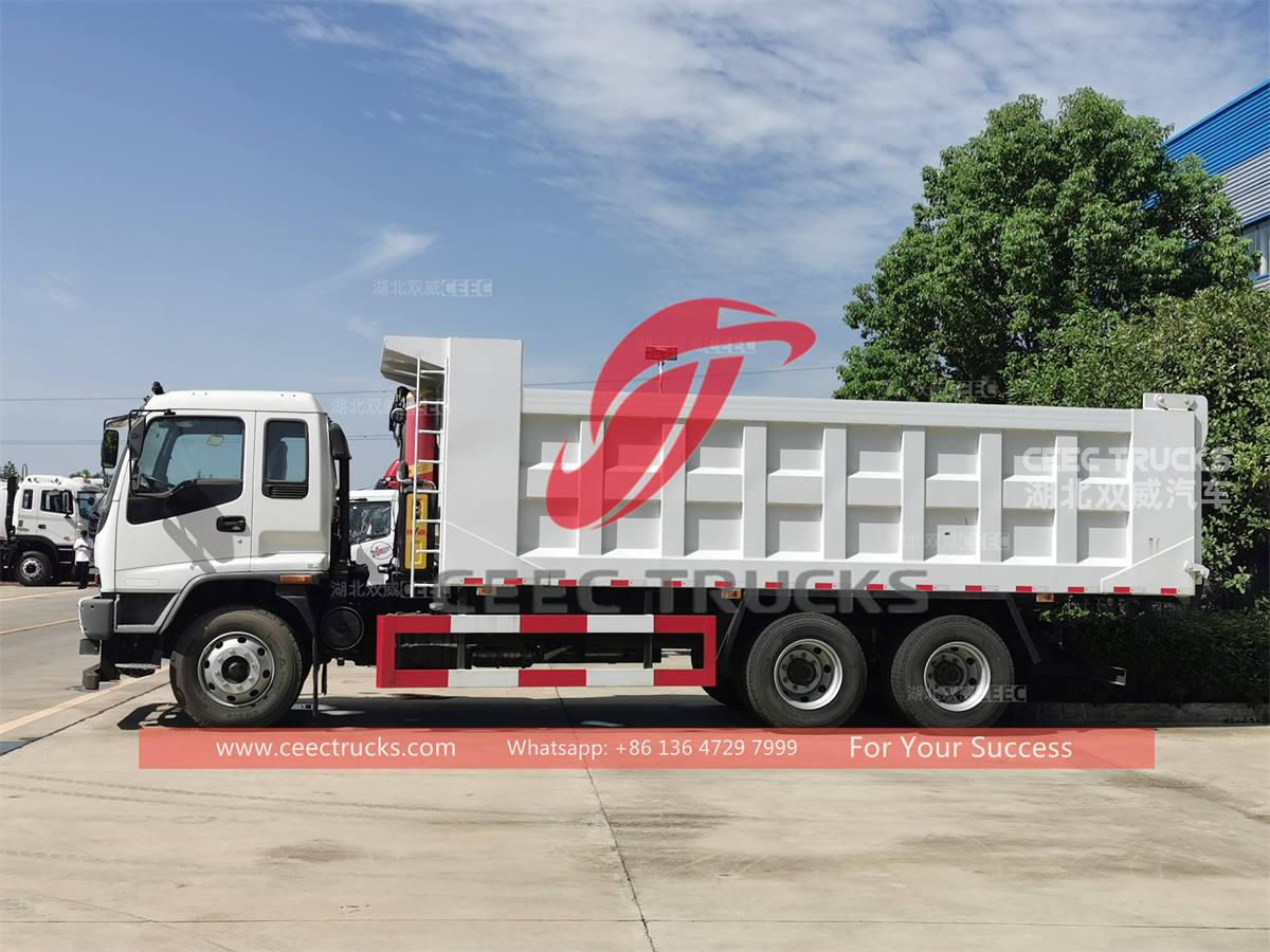 ISUZU 6×4 heavy duty dump truck for sale