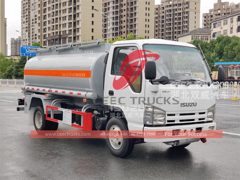 Factory original ISUZU 5000 liters diesel tank truck for sale