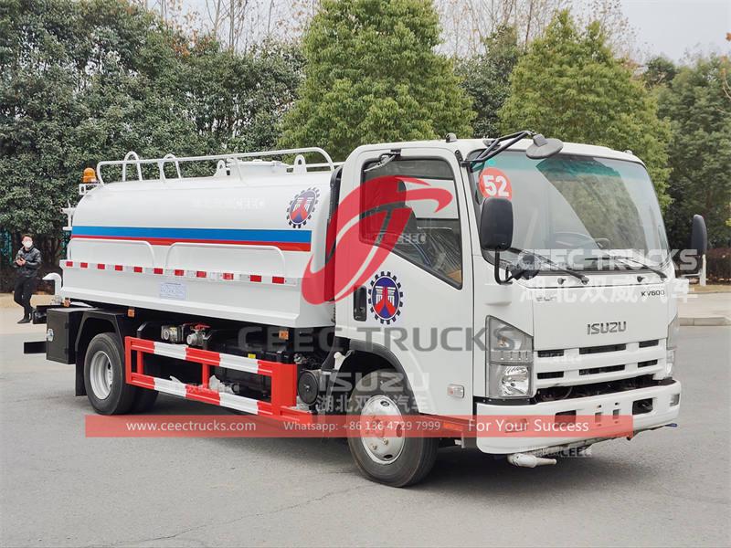 Factory supplies ISUZU 7 tons water sprinkler truck