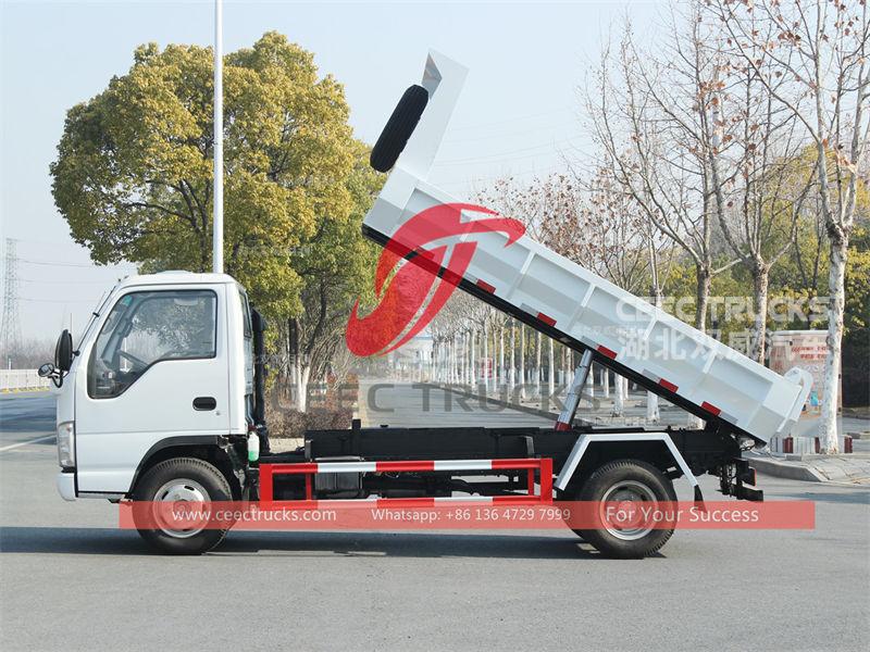 New designed ISUZU 3 tons dump truck at discount price
