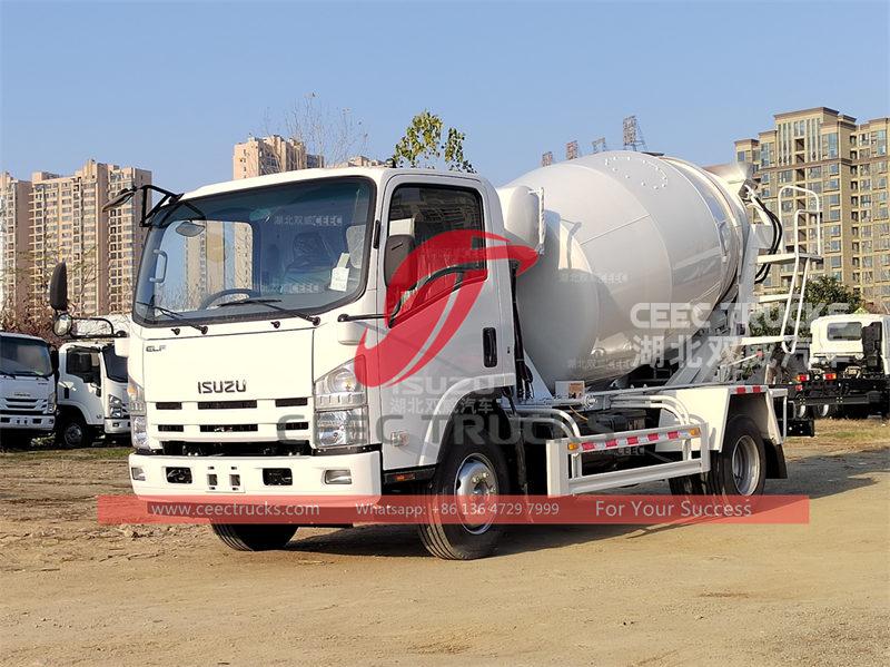 Custom-made ISUZU ELF 700P 190HP Transit Cement Mixer for sale