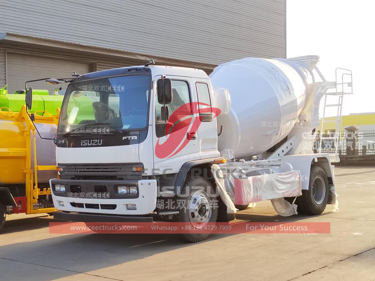 ISUZU FTR 7CBM cement mixer truck at best price