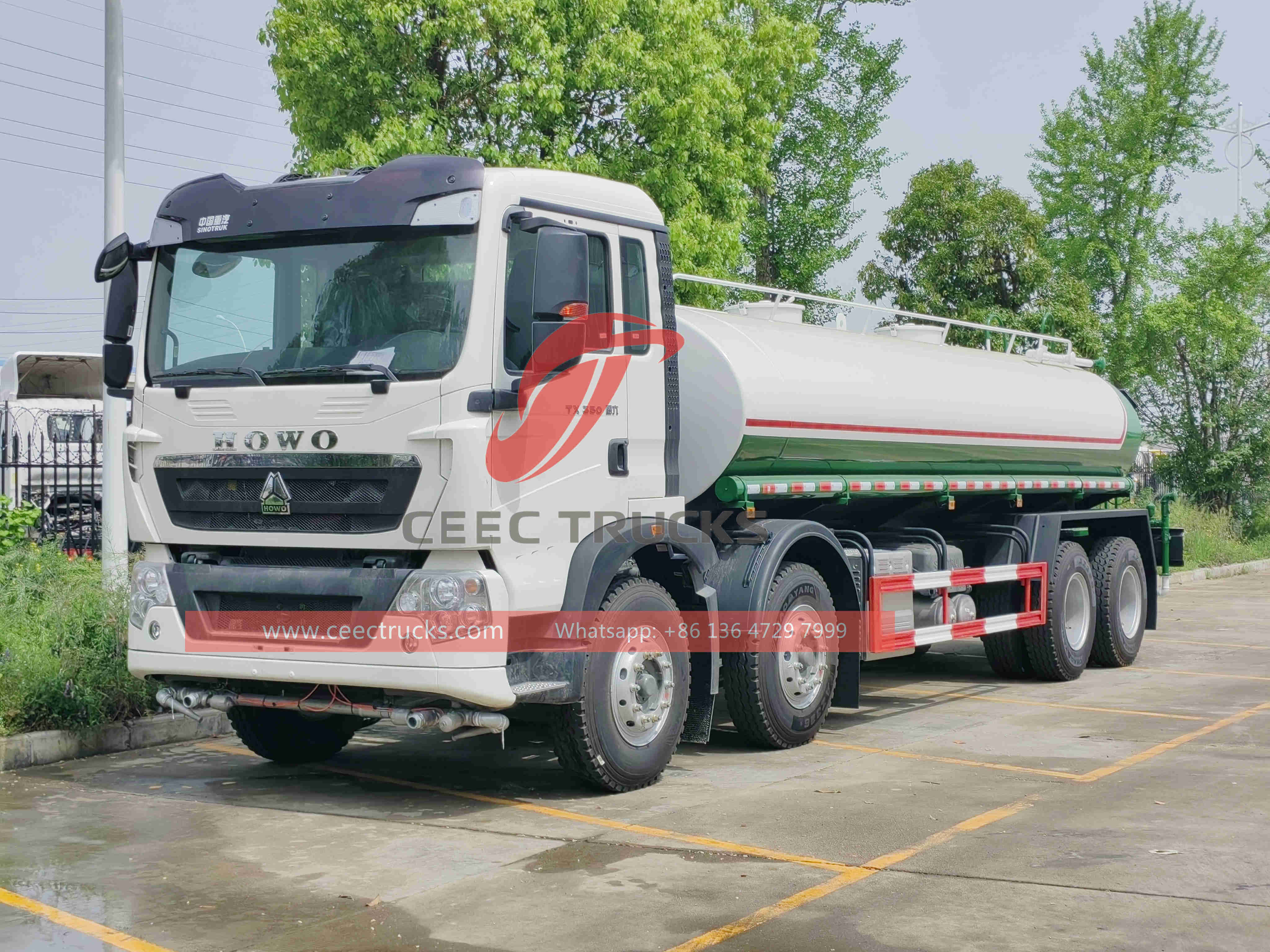 Howo 25CBM water tank truck
