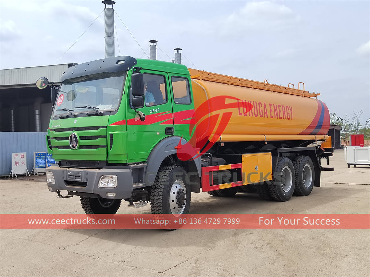 Beiben fuel tank trucks at best price