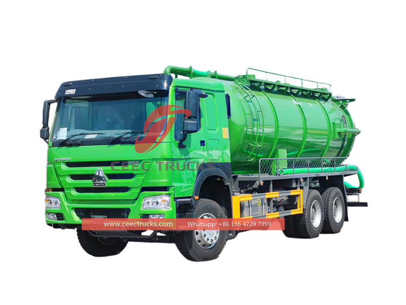 Howo 20,000L sewage tank truck 