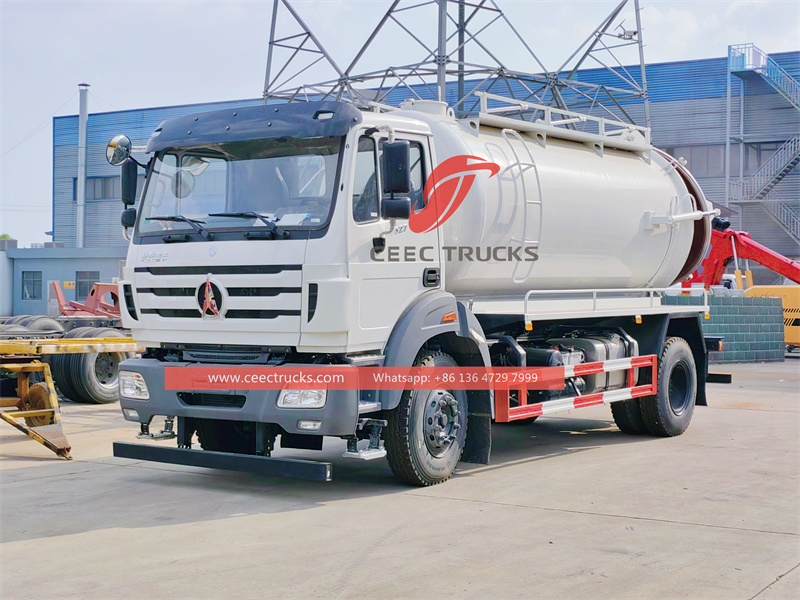 14,000liters sewage tank truck