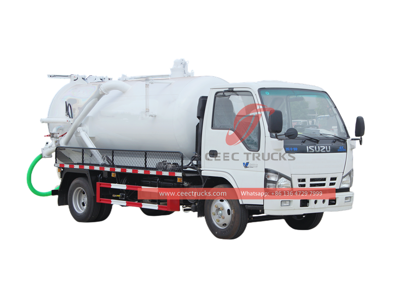 ISUZU 5000L Sewage suction truck