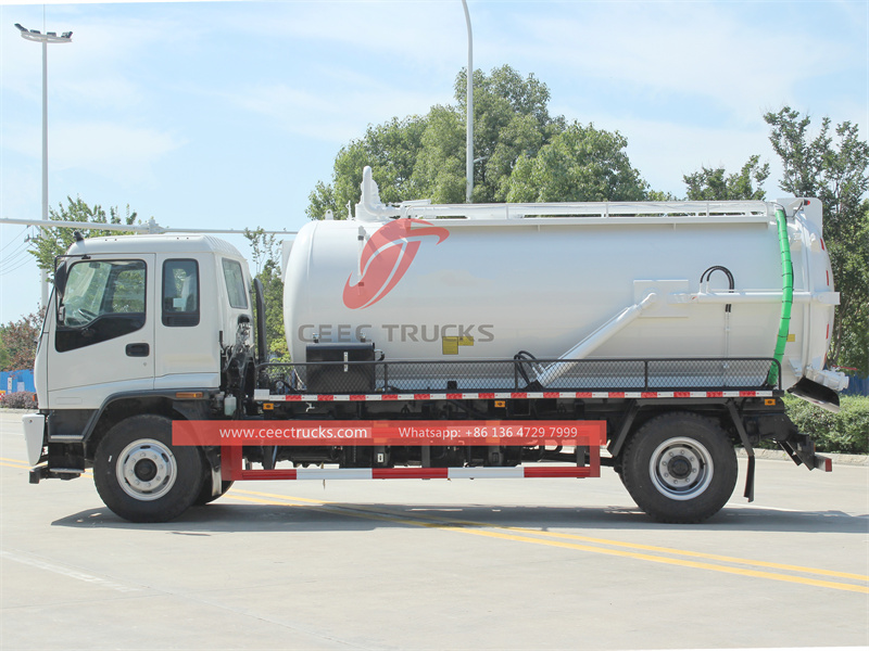 ISUZU FTR 10CBM sewage tank truck