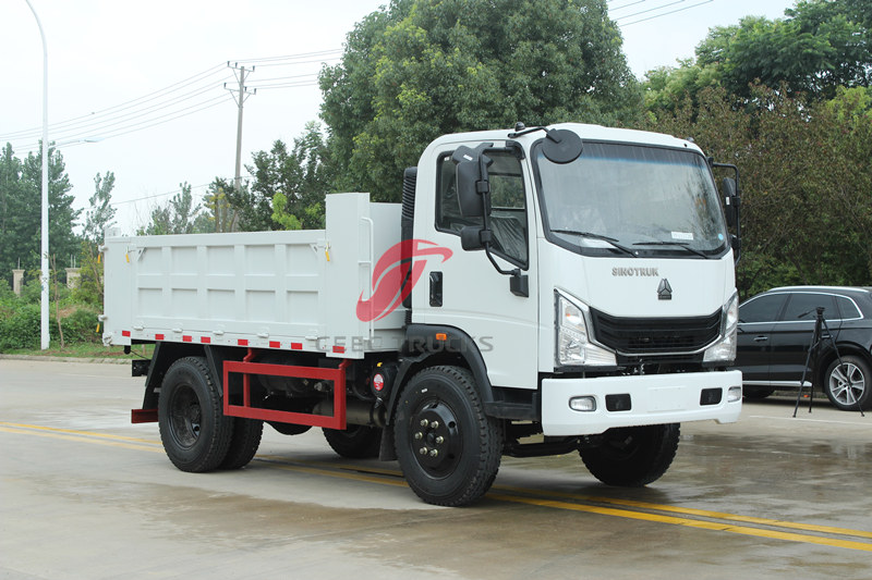 HOWO 4×2 dump truck for Philippines