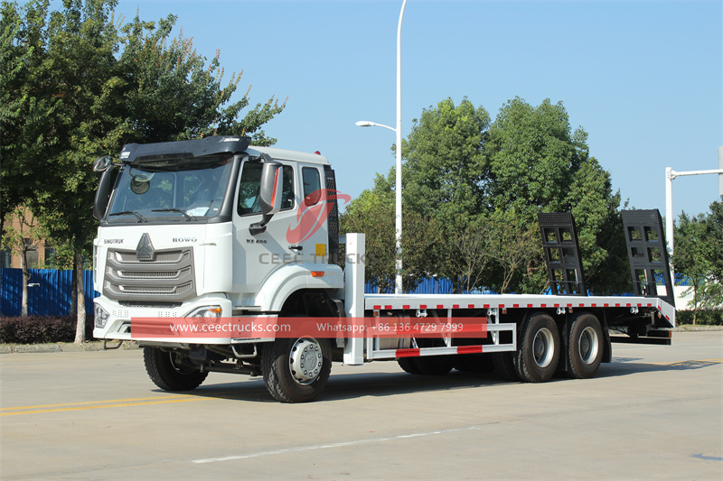 Howo 30 Tons flatbed transport truck
