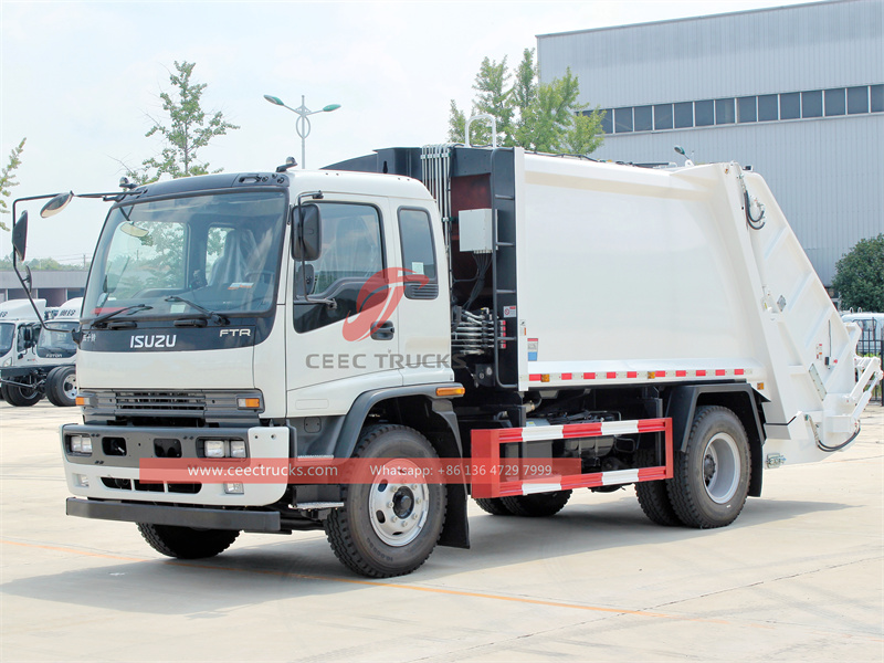 ISUZU FTR 10 CBM garbage compactor truck