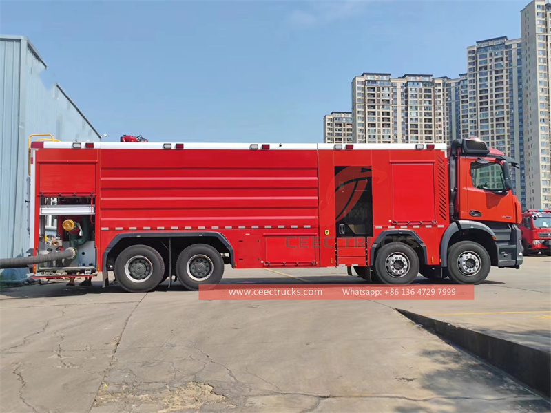 BENZ 580HP fire fighting truck with 16000L water tank