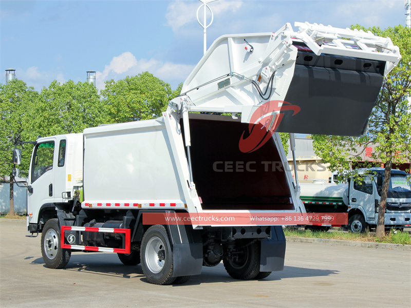 Shacman 4x2 garbage compactor truck