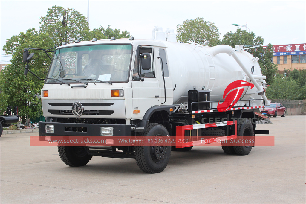 DONGFENG 260HP cesspit emptier 10000liters