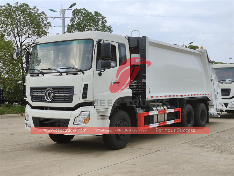 Dongfeng 25CBM trash compactor truck for sale