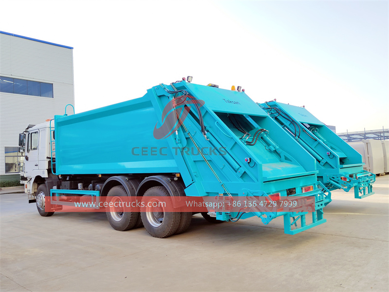 Shacman F3000 mobile compactor truck