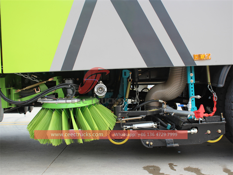 Faw RHD vacuum sweeping truck