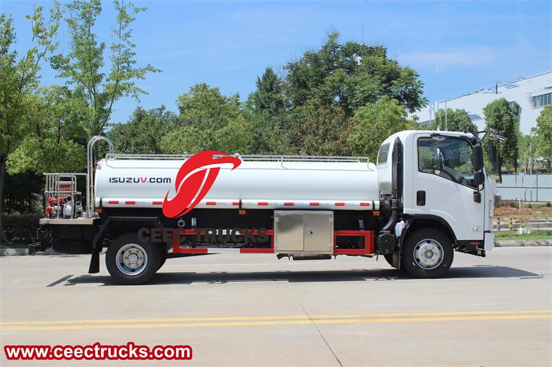 Isuzu 4x4 4cbm off-road potable water&nbsp;tanker