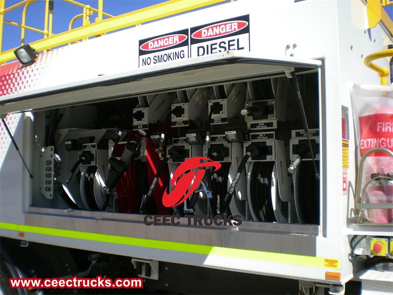 Lubricating oil reel Lubricating oil reel