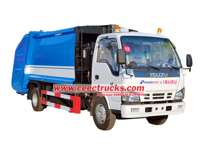 ISUZU NKR 8CBM garbage compactor truck ISUZU NKR 8CBM garbage compactor truck