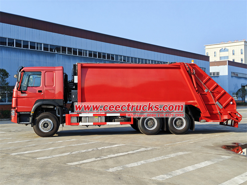HOWO 20CBM garbage compactor truck HOWO 20CBM garbage compactor truck