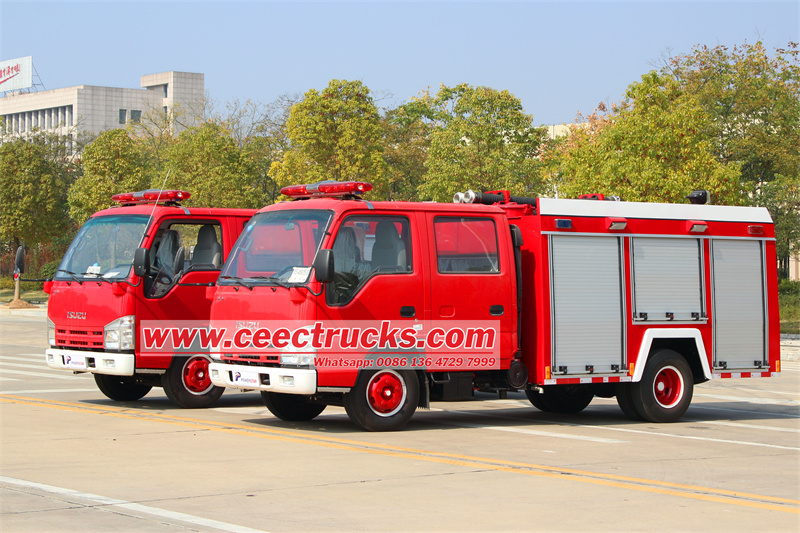ISUZU NKR fire truck ISUZU NKR fire truck