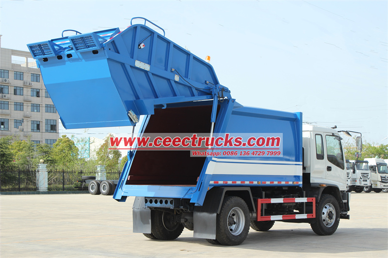 ISUZU FTR garbage compactor truck ISUZU FTR garbage compactor truck