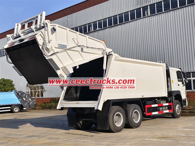 Howo 20CBM garbage rear loader truck Howo 20CBM garbage rear loader truck