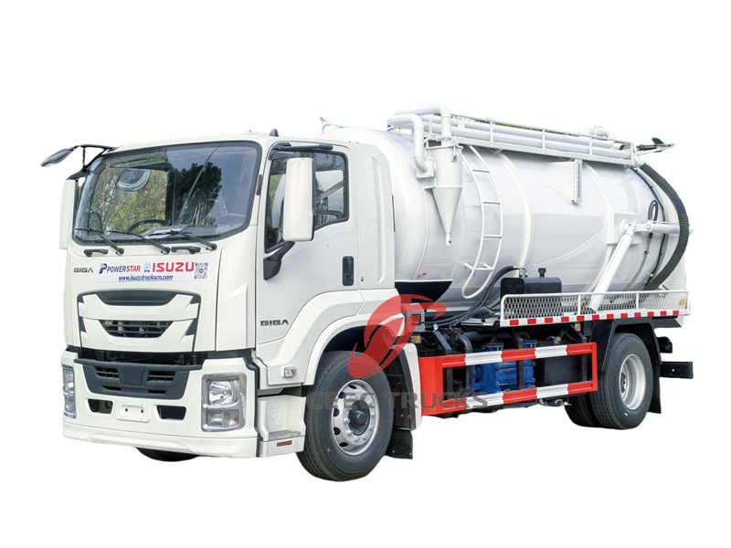 ISUZU FTR Clean Combined vacuum Sewage Tanker