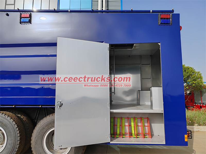 HOWO armored crowd control riot truck