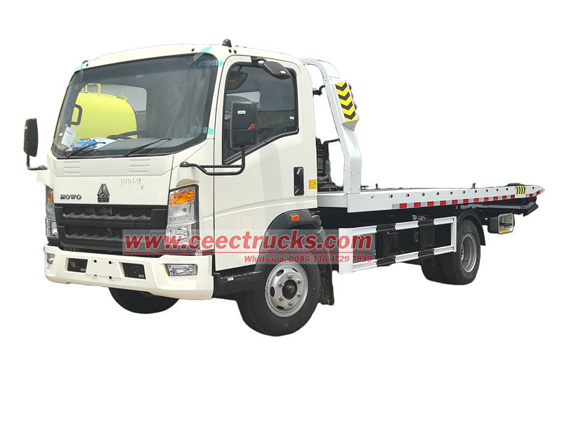 Howo road wrecker truck