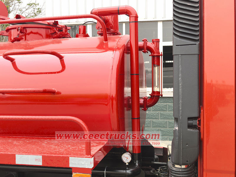 Howo septic pump tanker