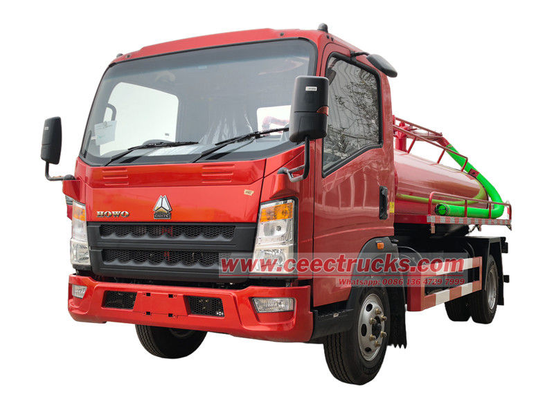 Howo sewage disposal tanker
