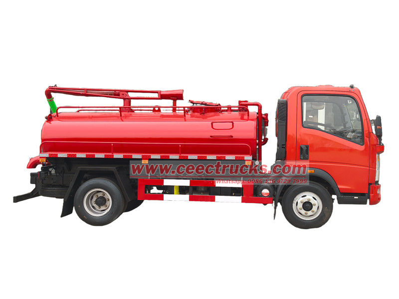 Howo septic vacuum truck