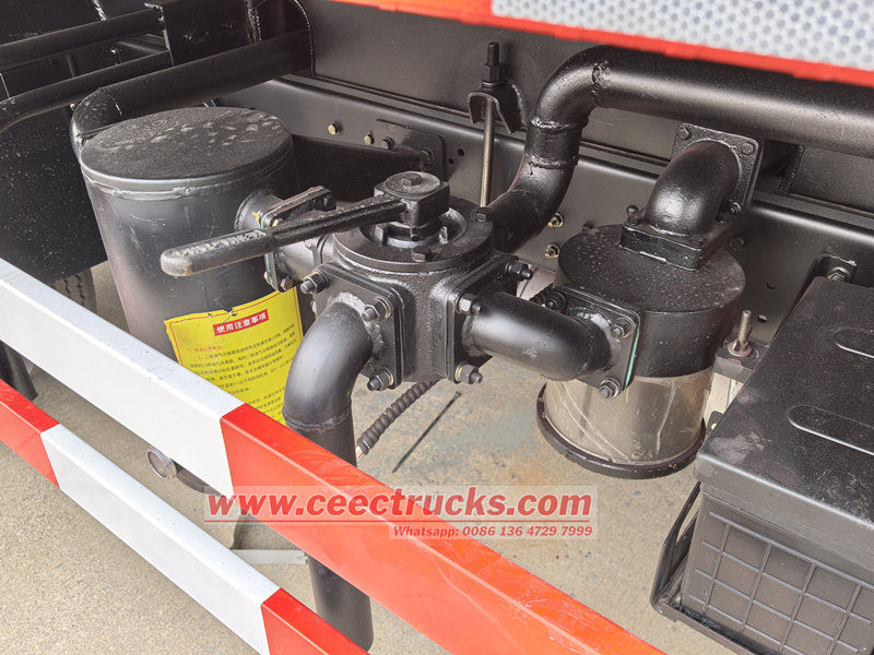 HOWO sewage pump tanker truck