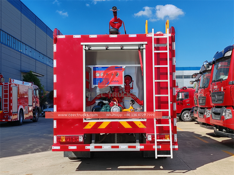 Howo 4x2 fire fighting truck Howo 4x2 fire fighting truck