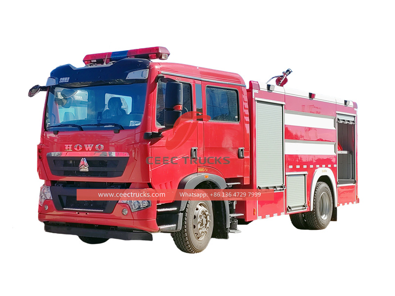 Howo 4x2 fire fighting truck Howo 4x2 fire fighting truck