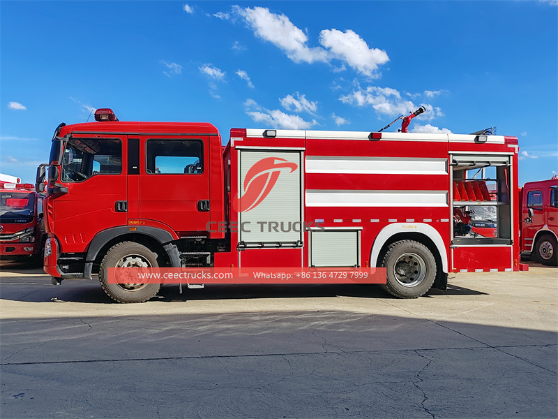 Howo 4x2 fire fighting truck Howo 4x2 fire fighting truck