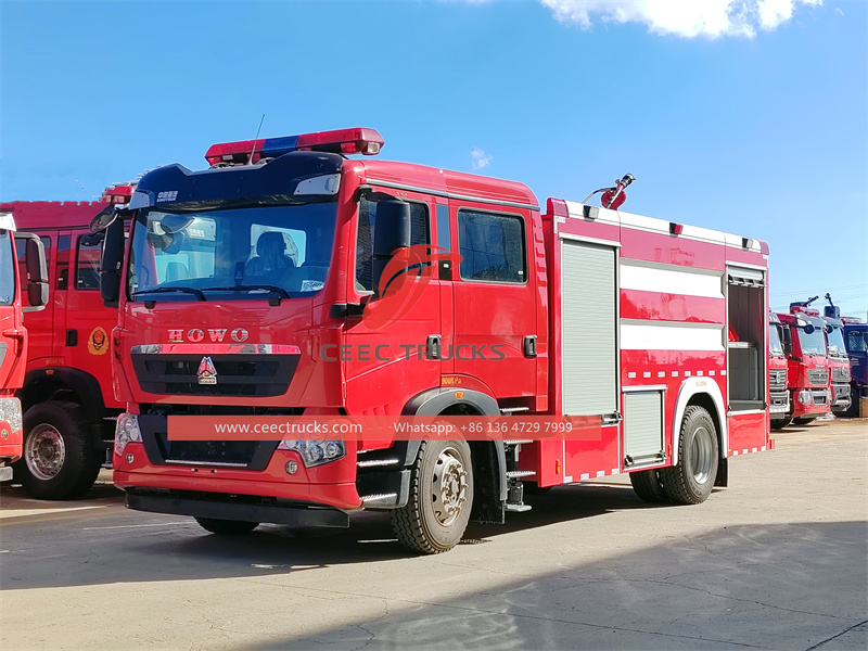 Howo 4x2 fire fighting truck Howo 4x2 fire fighting truck