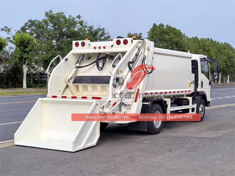 Howo rear loader garbage truck