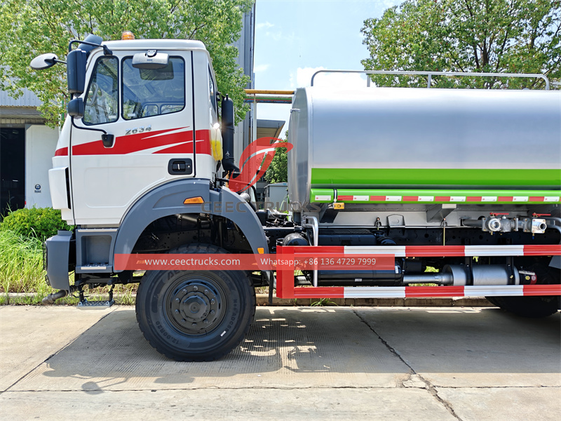 Beiben off-road mobile water bowser Beiben off-road mobile water bowser