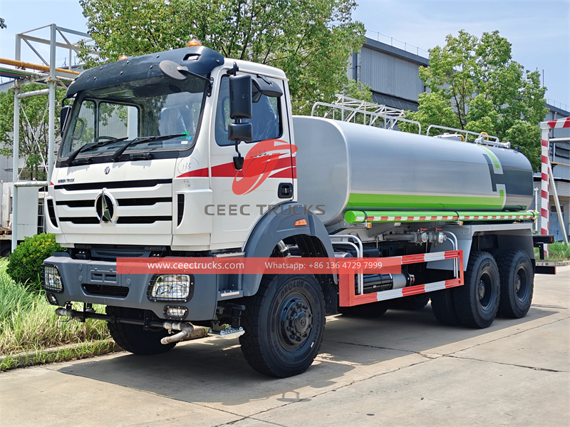 Beiben off-road mobile water bowser Beiben off-road mobile water bowser