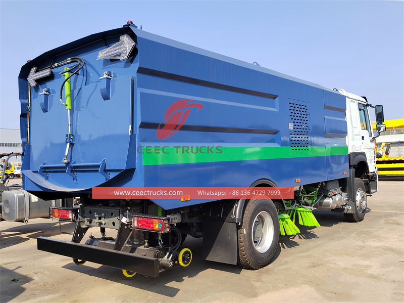 Howo 300HP Road Sweeper Cleaning Truck