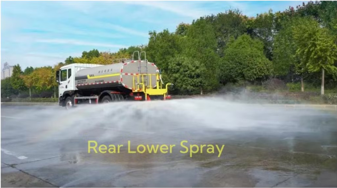 HOWO water tanker trucks testing