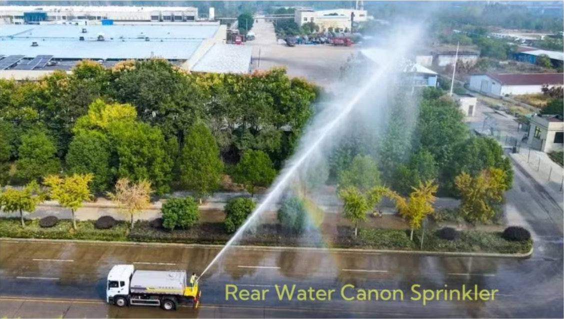 HOWO water bowser trucks testing