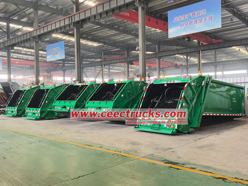 12cbm rear loader garbage truck superstructure