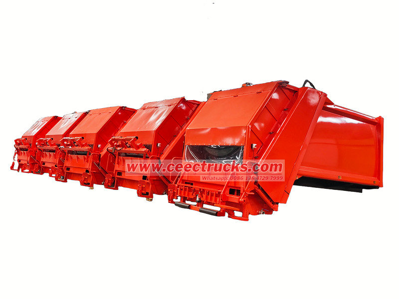 rear loader compactor truck Upper body