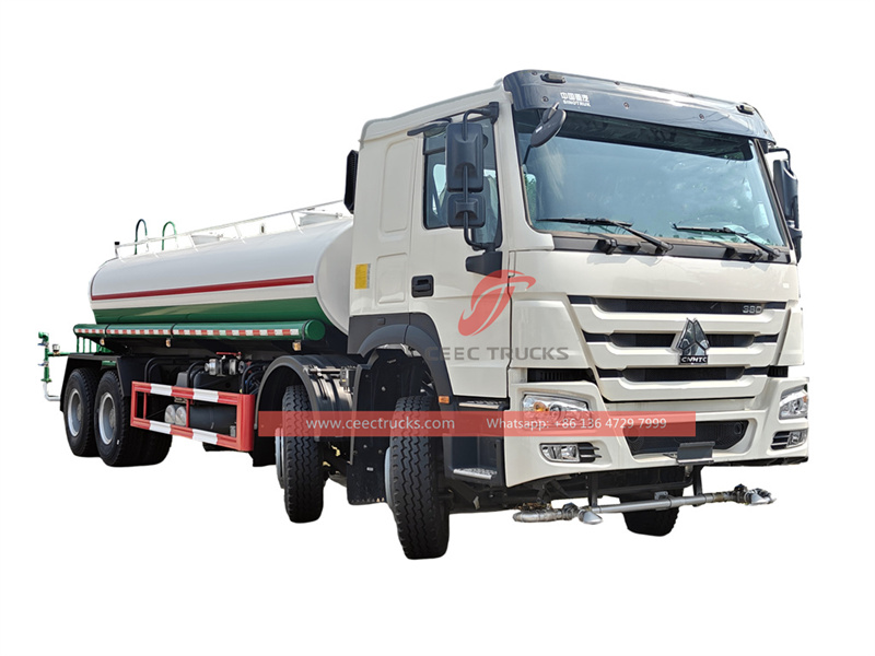Howo 8X4 water tank truck Howo 8X4 water tank truck