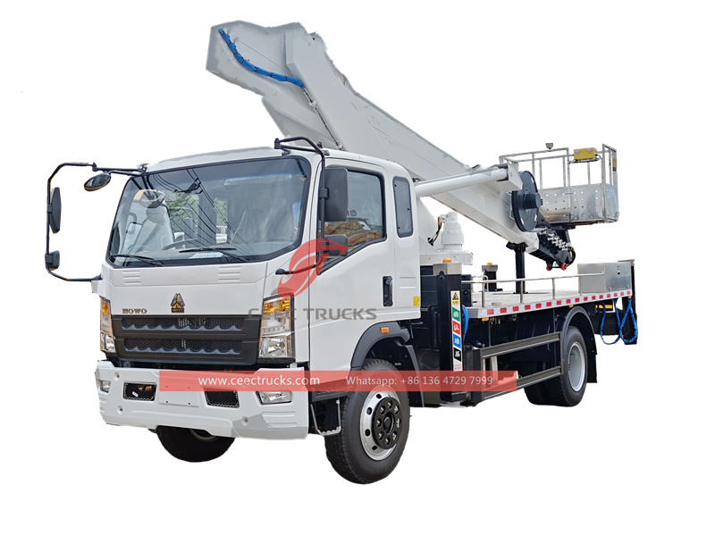 Howo 22m aerial platform truck